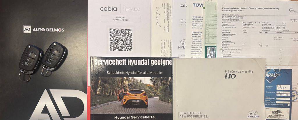 Hyundai i10 1.0i 49kW/2019/1MAJ,S-KNIHA